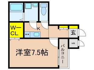 レガリア牧野の物件間取画像